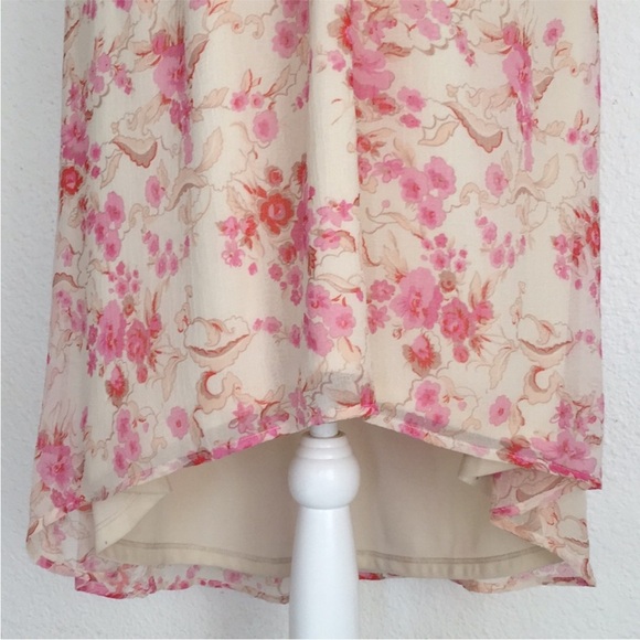 Kimchi Blue Floral Dress with Lace Trim - Picture 5 of 15